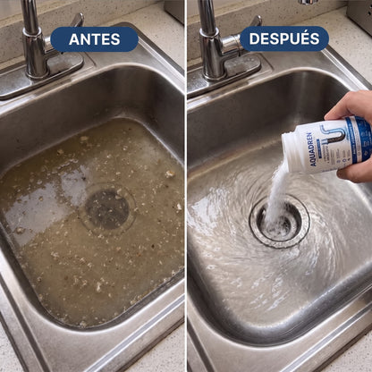 Aquadren Destapacaños -Eliminá Obstrucciones en Minutos